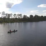 Idylliske Evjua Ved Mjosa Parque de Campismo Skreia