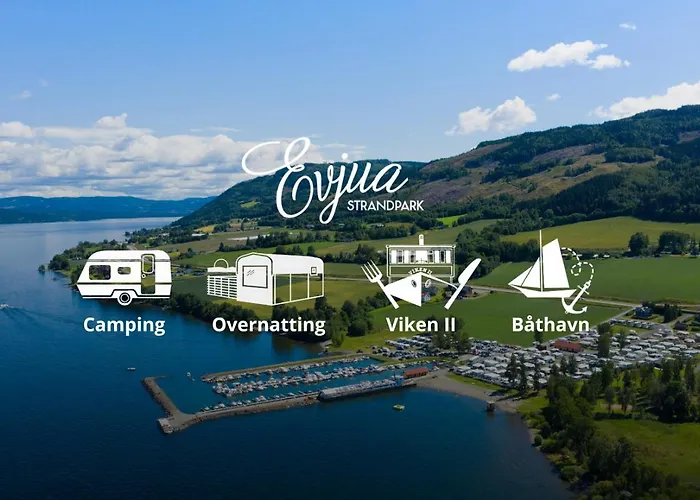 Idylliske Evjua Ved Mjosa