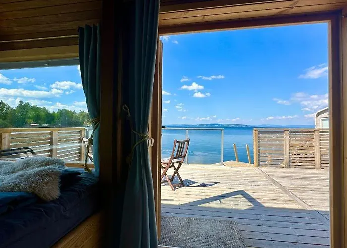 Idylliske Evjua Ved Mjosa Campeggio