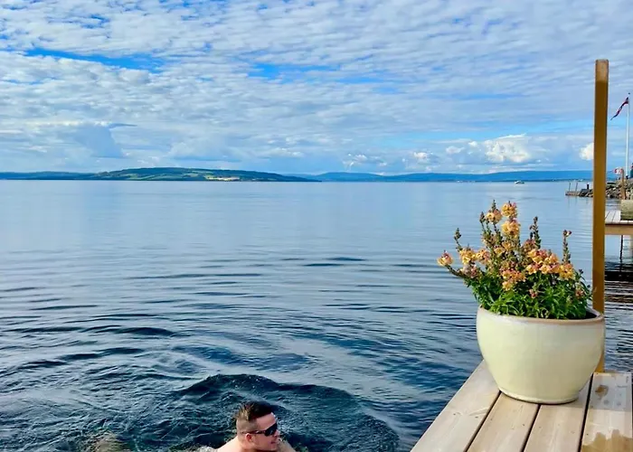Campingplads Idylliske Evjua Ved Mjosa