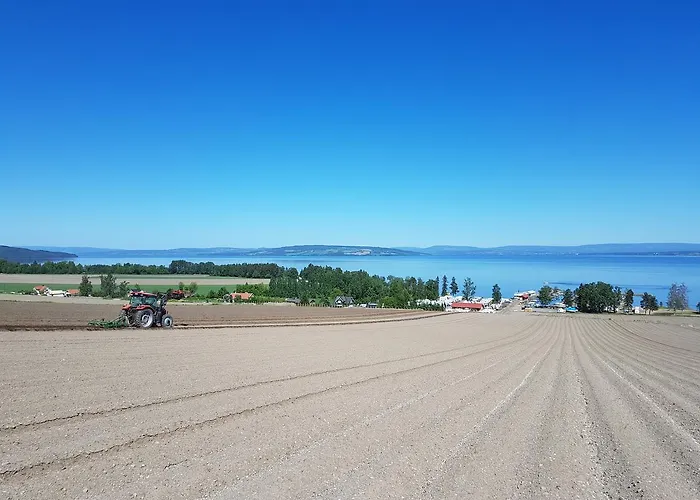 Idylliske Evjua Ved Mjosa *